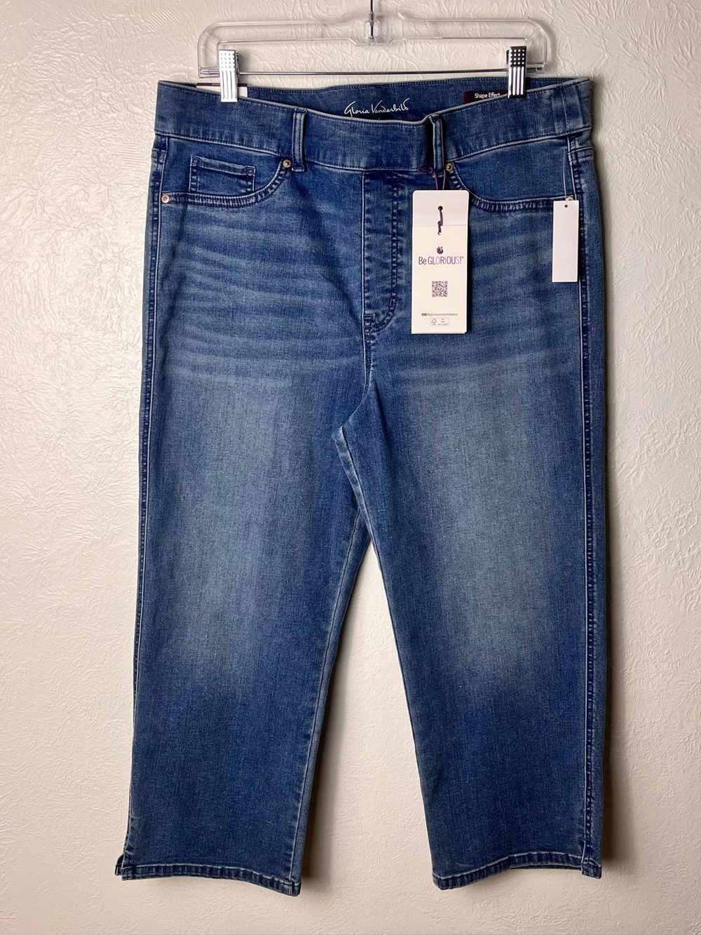 Gloria Vanderbilt Blue Cropped Ankle Jeans